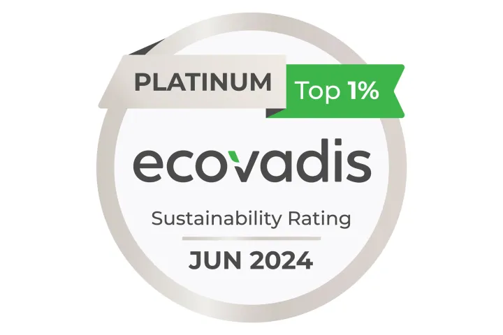 EcoVadis Platinum Award 2024